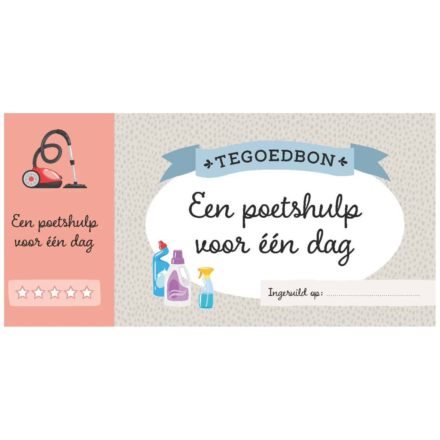 Originele Tegoedbonnen voor de liefste mama>Deltas Best