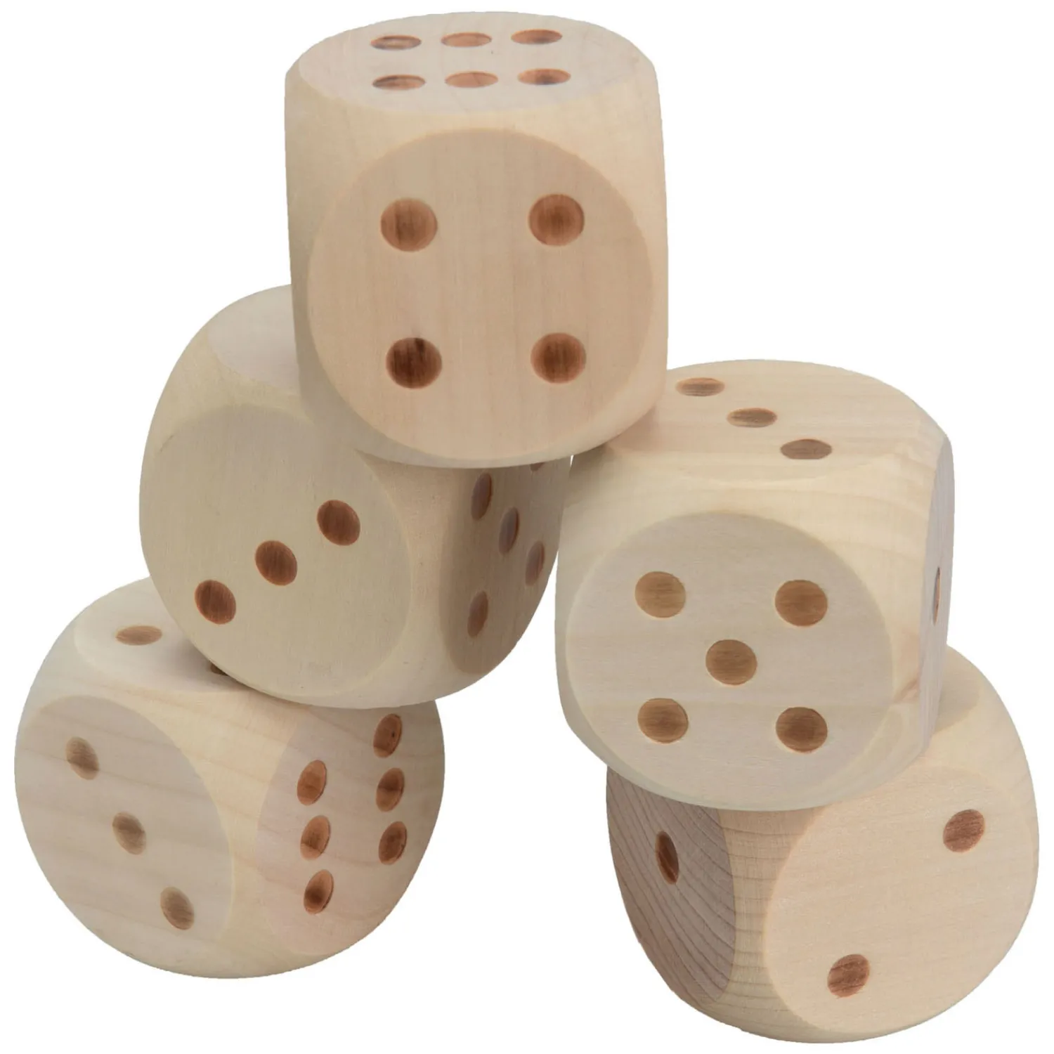 Houten Mega Dobbelstenen-Outdoor Play Clearance