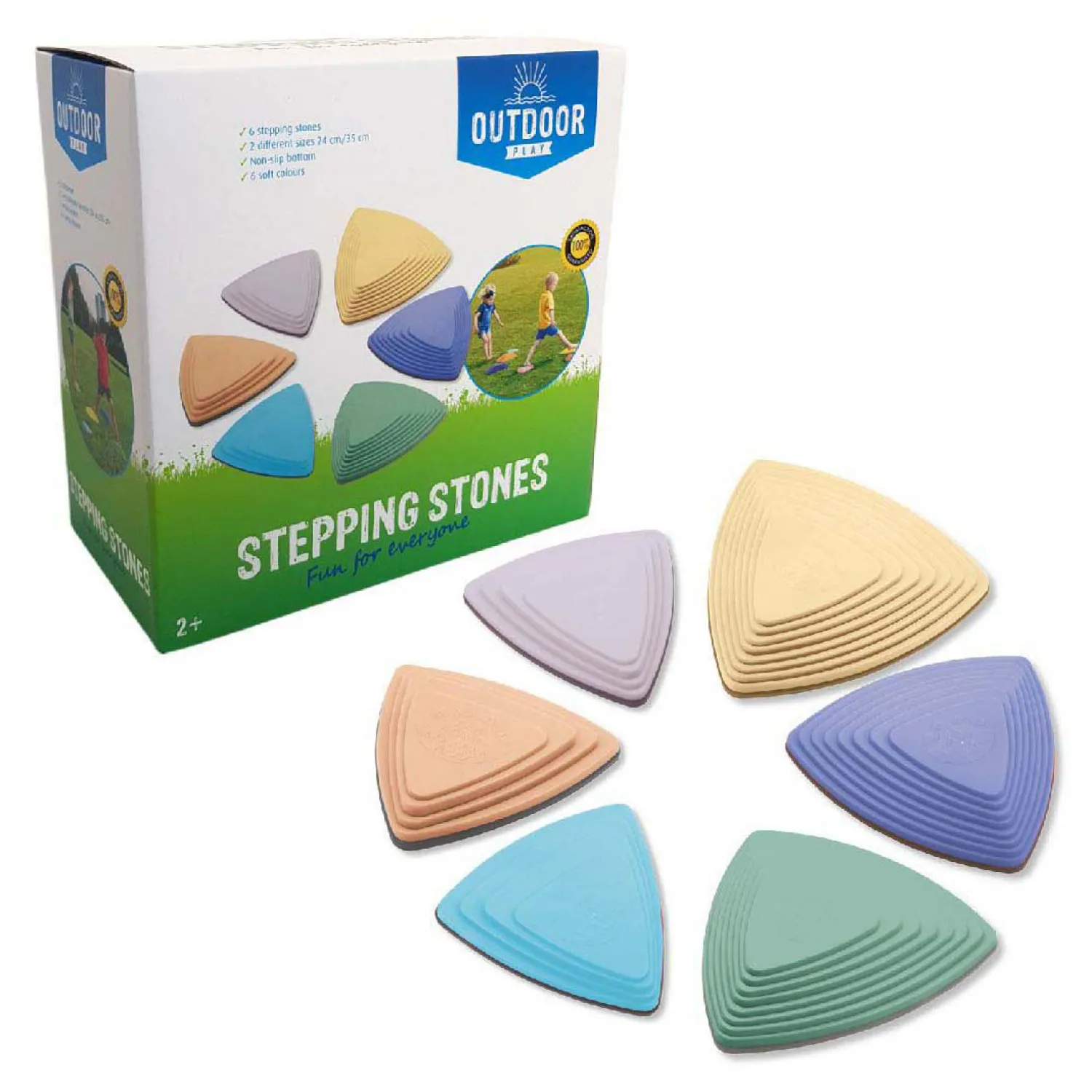 Stapstenen, 6dlg.-Outdoor Play Clearance