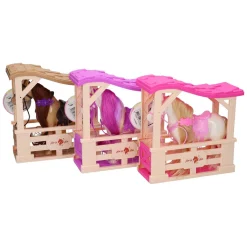 Paard in Stal - 17x16x5cm New