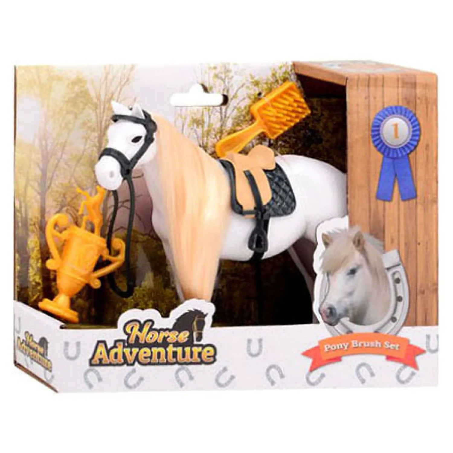 Johntoy Paarden Speelset Haren Borstelen