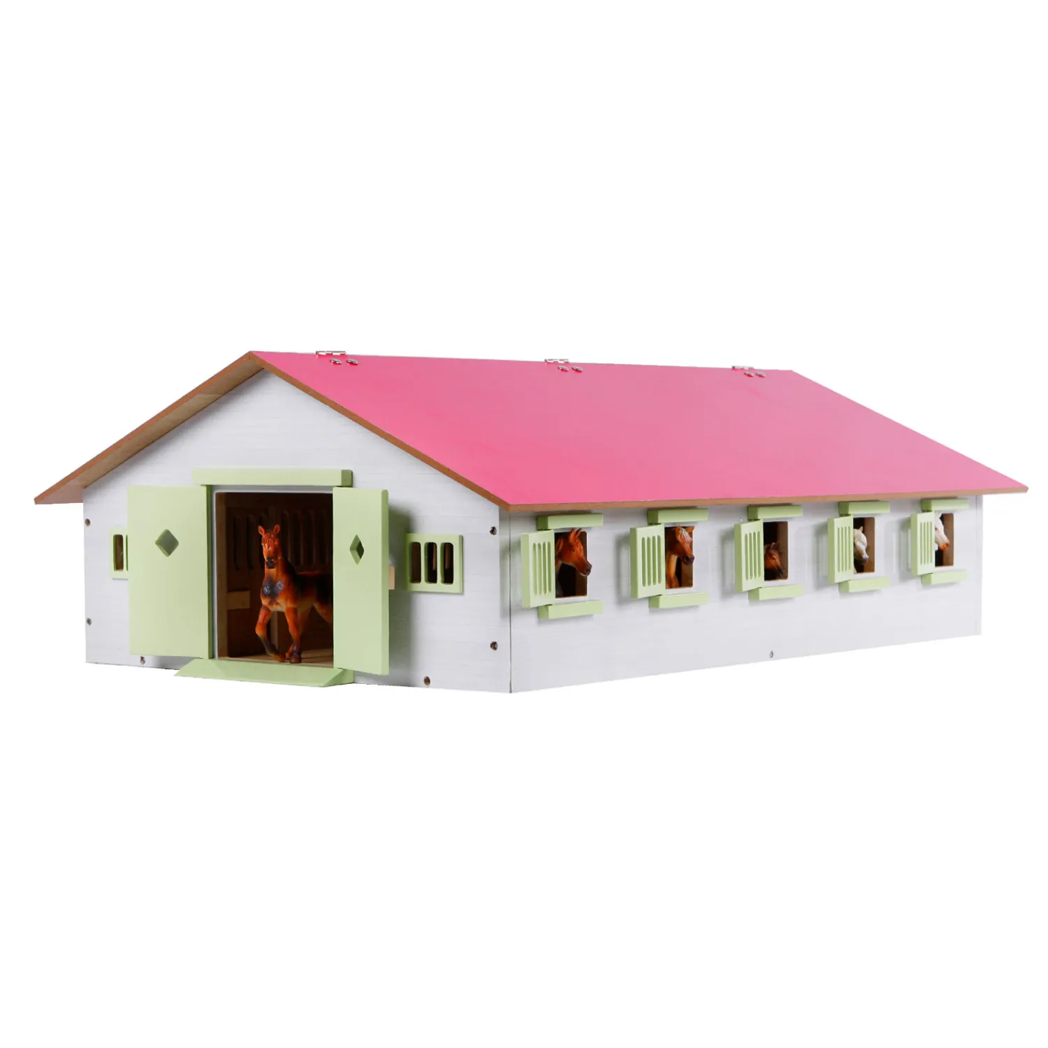 Paardenstal met 9 Boxen, 1:32>Kids Globe Discount