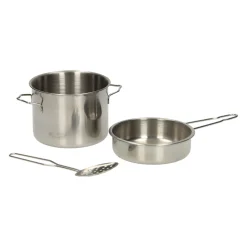 Pannenset Metaal, 3dlg. Hot