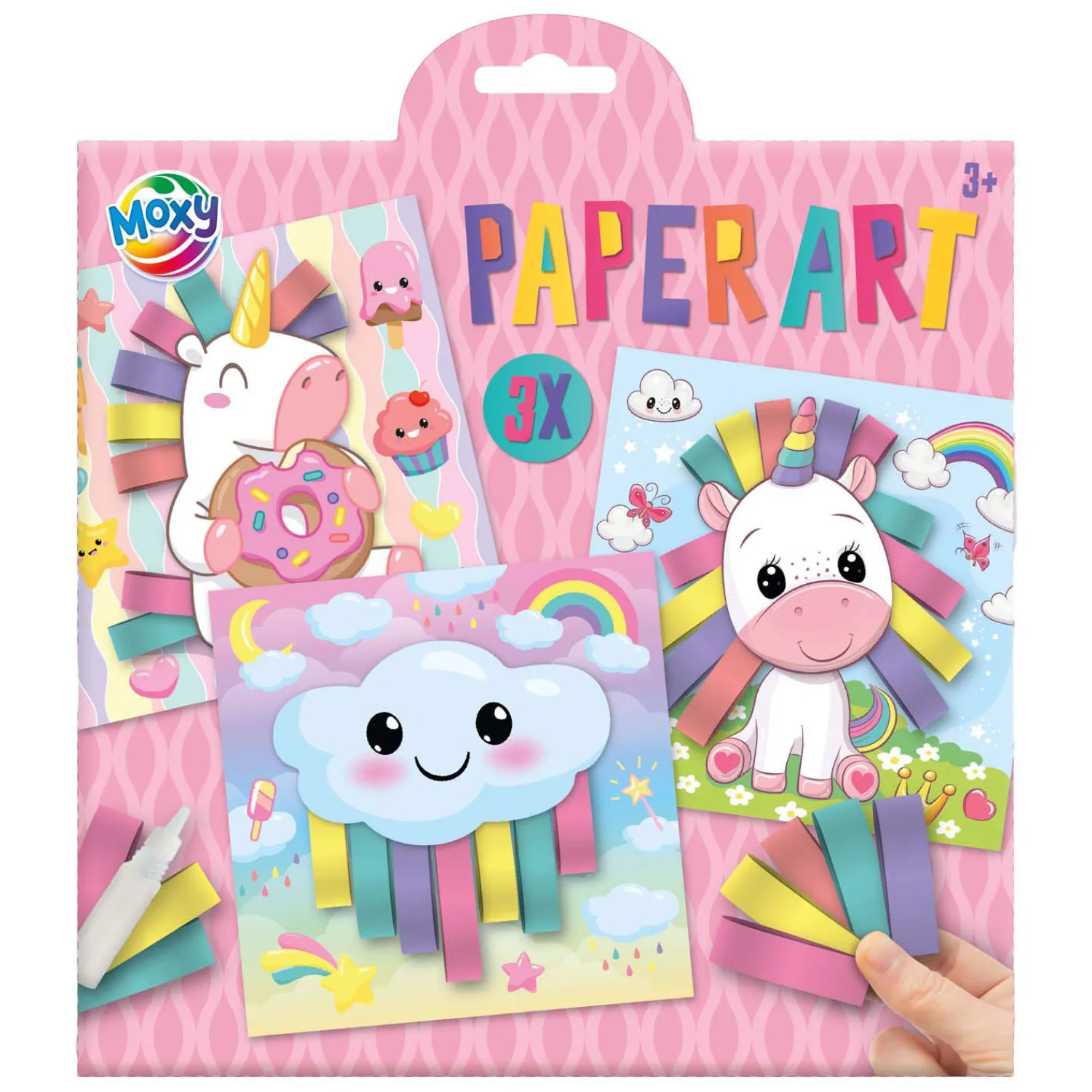 Paper Art Roze Knutselen, Set van 3-Creative Craft Group Outlet