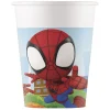 Papieren Bekers FSC Spidey, 8st.>Globos Outlet