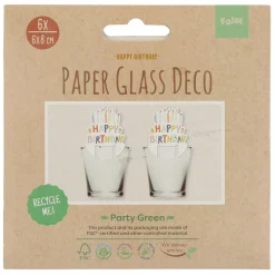 Folat BV Papieren Bekertjes Eco Party 10st. Hot