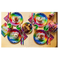 Boland Papieren borden Happy Birthday 23cm, 10st. New