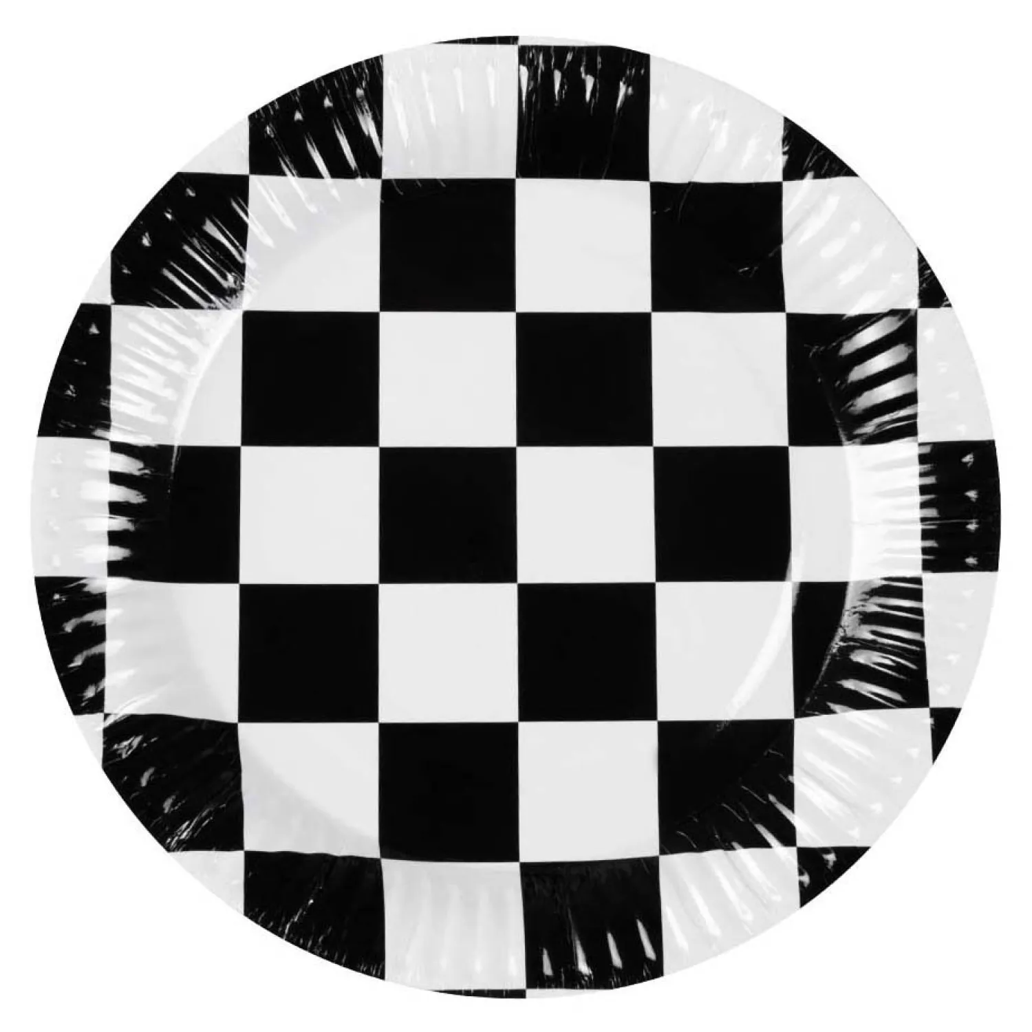 Papieren Borden Race 23cm, 10st.>Boland Online