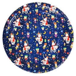 Papieren Borden Sinterklaasfeest - 10st.>Wins Holland Outlet