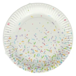 Papieren Feest Borden 18cm, 10st.- New