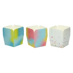 Papieren Feest Snackboxen Klein, 6st. Discount