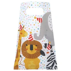 Papieren Feestzakjes Safari, 10st.>Boland Sale