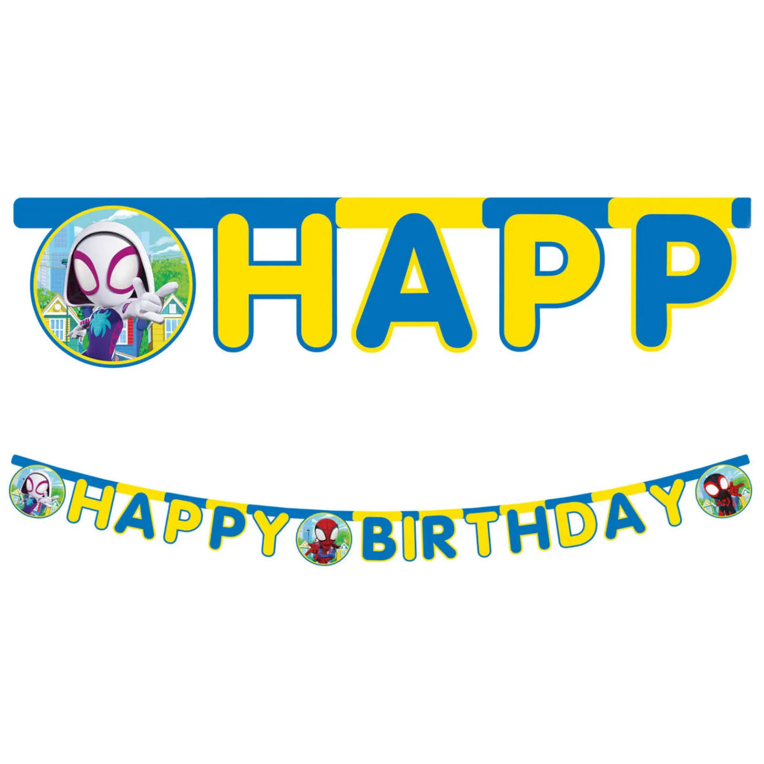 Globos Papieren Happy Birthday Slinger FSC Spidey, 3mtr. Online