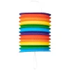 Papieren Lantaarn Regenboog, 16cm>Globos Sale