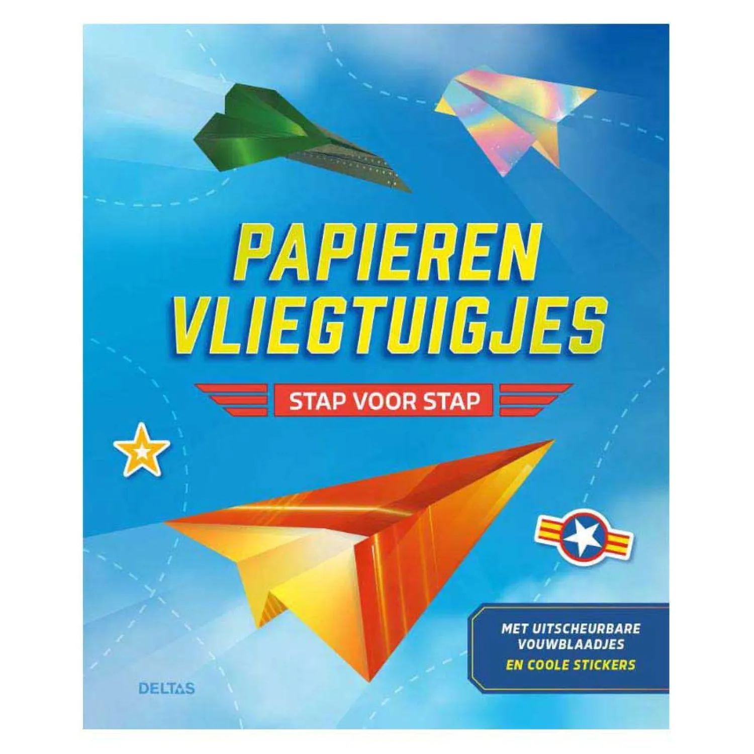 Papieren Vliegtuigjes - Stap Voor Stap-Deltas Outlet