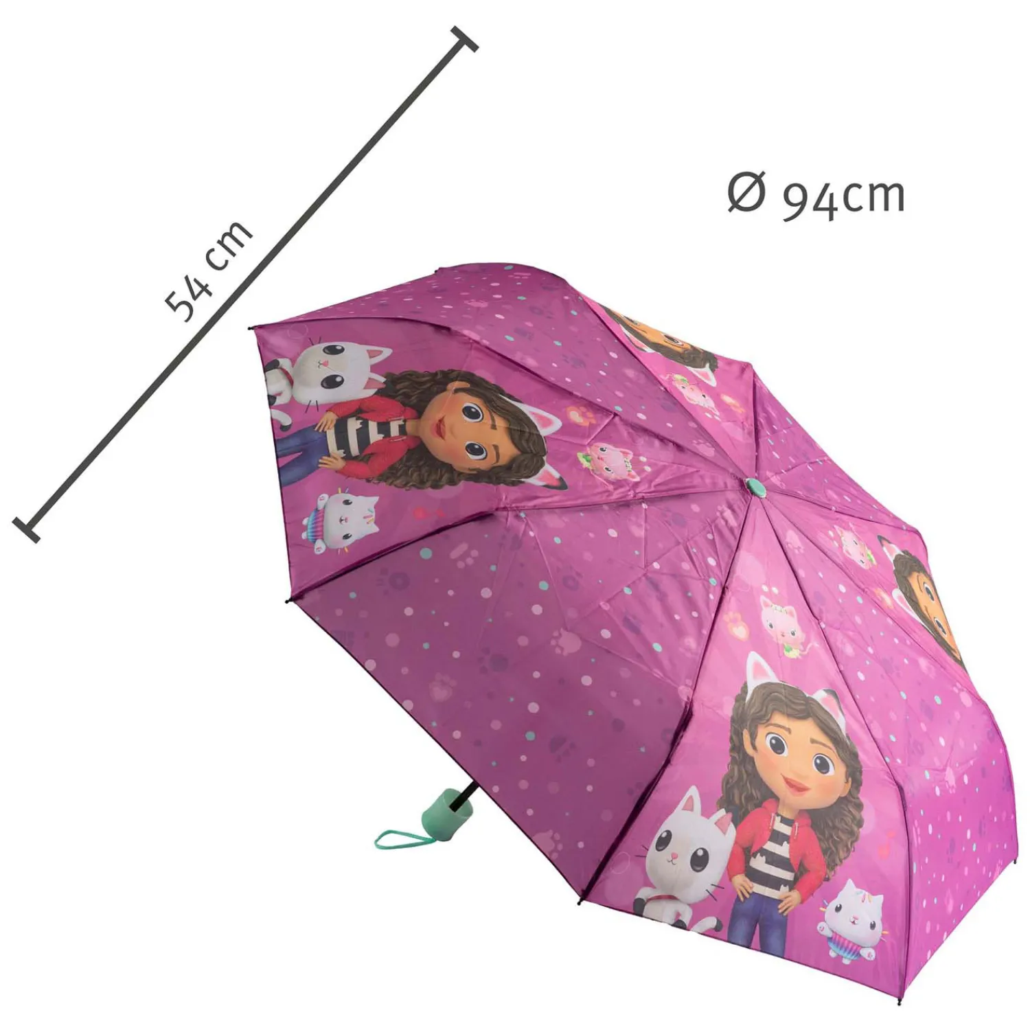 Paraplu Gabby's Poppenhuis, 94cm-Undercover New