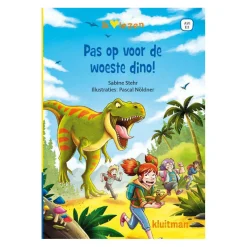 Uitgeverij Kluitman Pas op voor de Woeste Dino! AVI E3 Sale