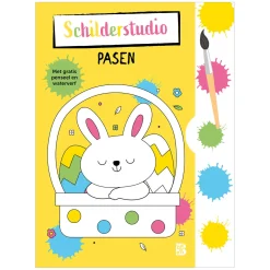 Pasen: Kleurboek met Verf en Penseel- New