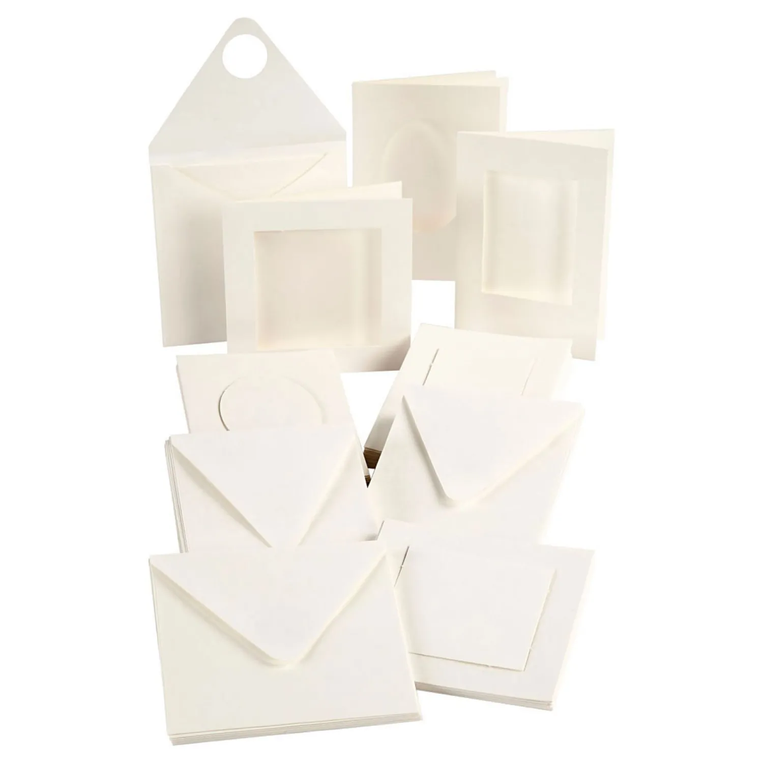 Creativ Company Passepartout Kaarten, Set van 50 Sale