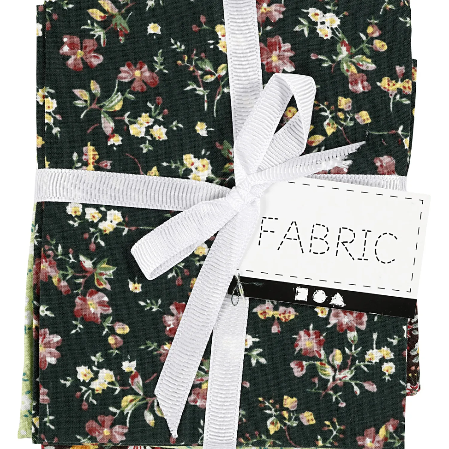 Patchwork Stof Groen 45x55cm, 4st.>Creativ Company