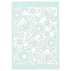 Creativ Company Patroonkarton Lichtblauw, 10st. Sale