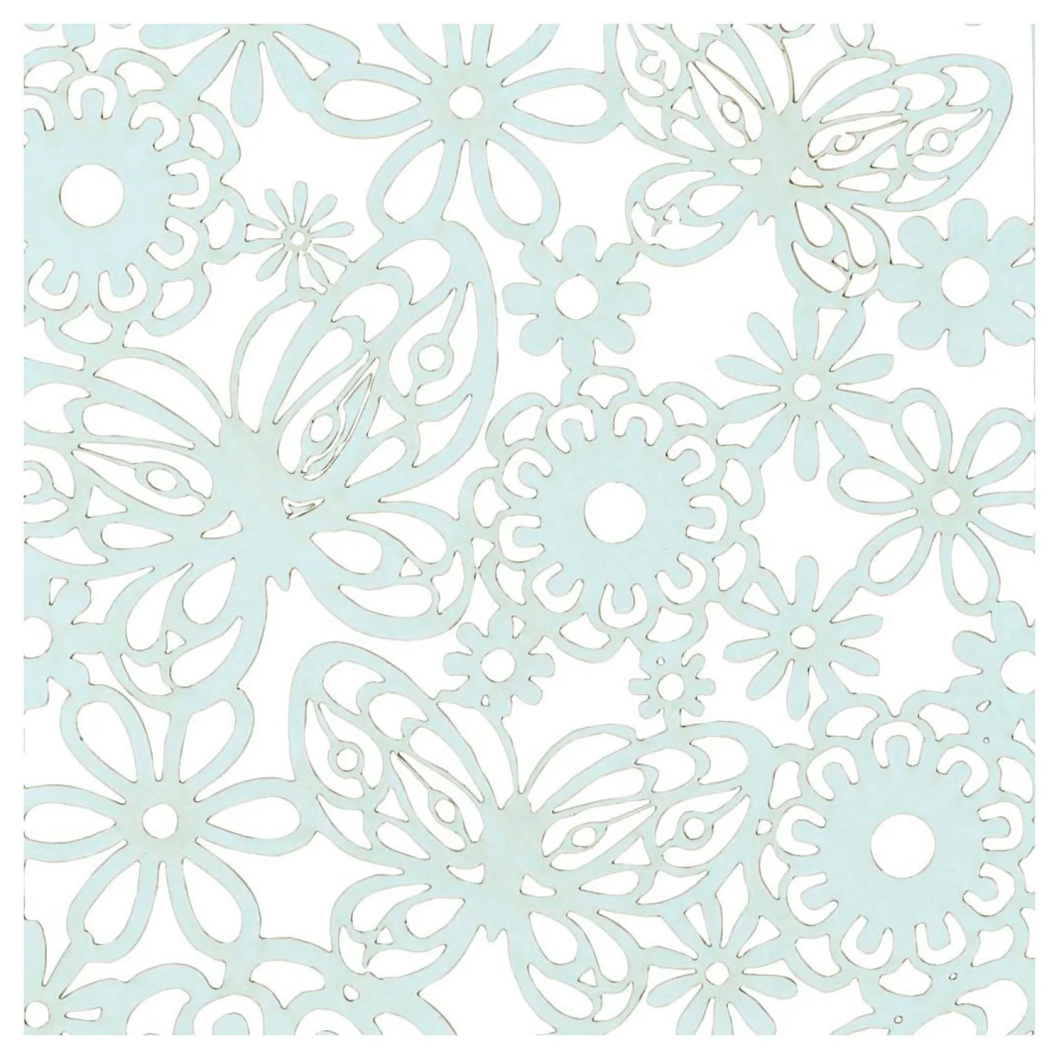 Creativ Company Patroonkarton Lichtblauw, 10st. Sale