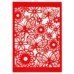 Creativ Company Patroonkarton Rood, 10st. Clearance