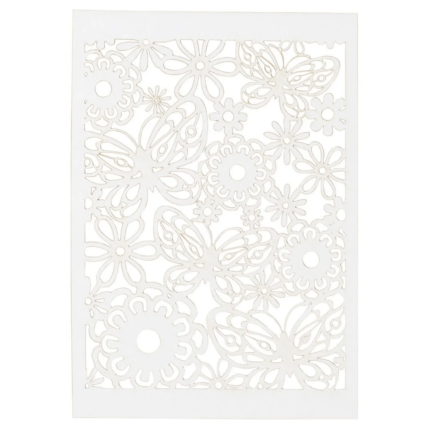 Creativ Company Patroonkarton Wit, 10st. New