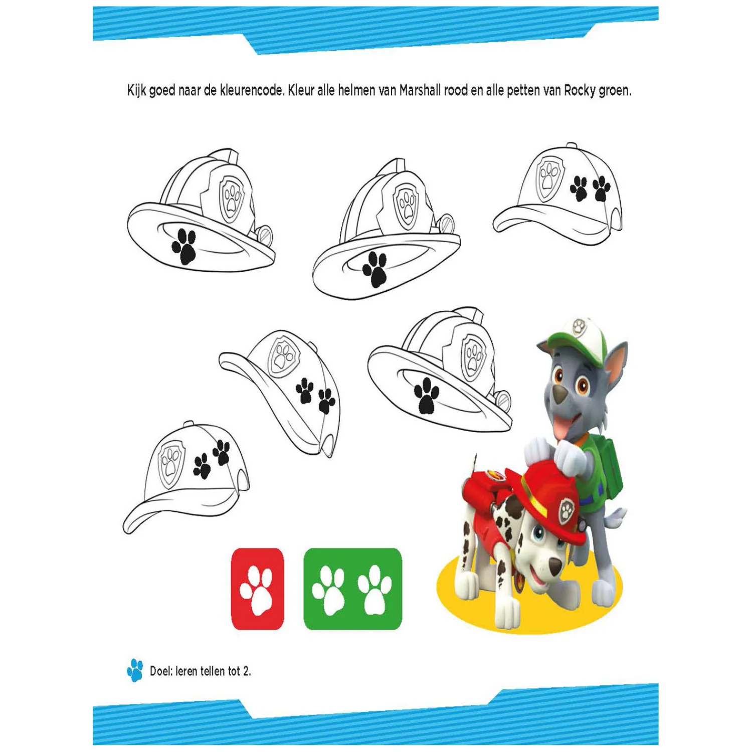 PAW Patrol - Eerste telspelletjes (3-4 jaar)-Deltas Sale