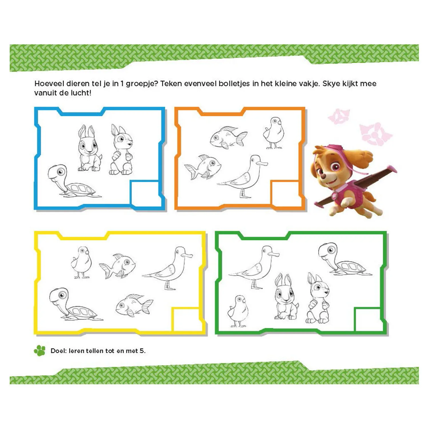 PAW Patrol - Leuke telspelletjes (4-5 jaar)-Deltas Sale