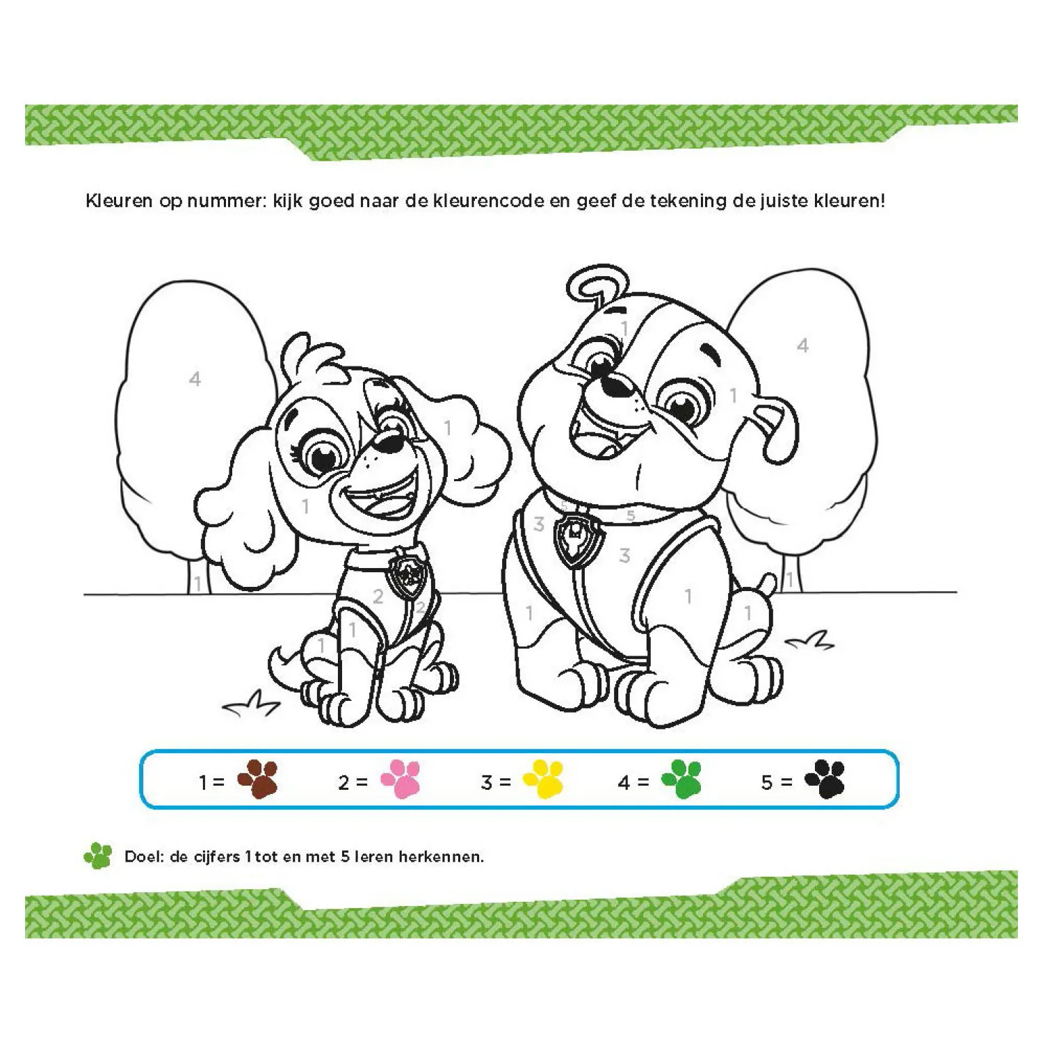 PAW Patrol - Leuke telspelletjes (4-5 jaar)-Deltas Sale