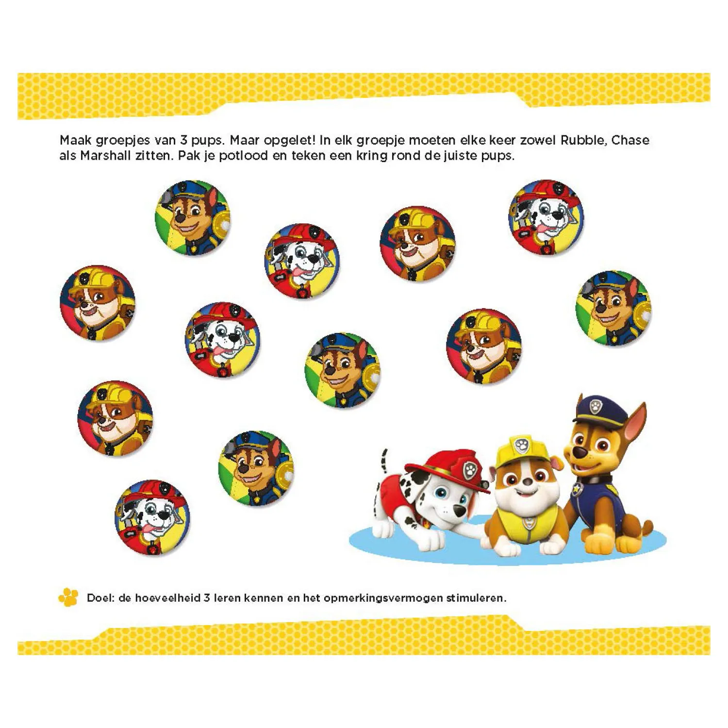 PAW Patrol - Leuke telspelletjes (4-5 jaar)-Deltas Sale