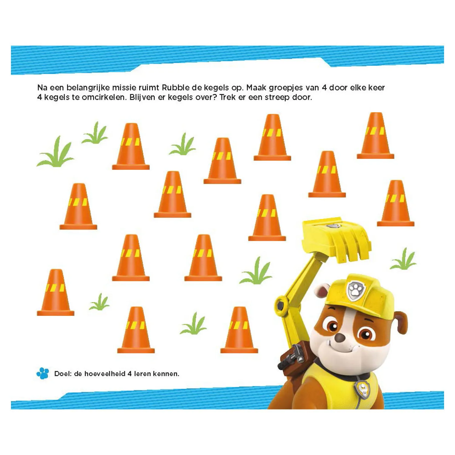 PAW Patrol - Leuke telspelletjes (4-5 jaar)-Deltas Sale