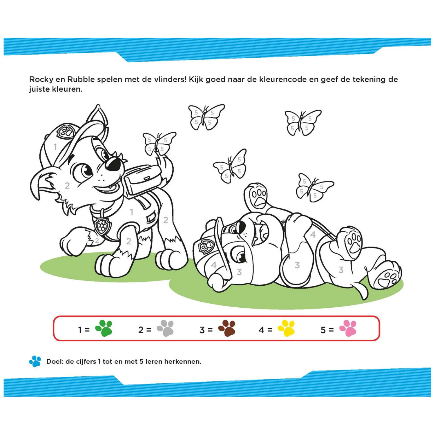 PAW Patrol - Leuke telspelletjes (4-5 jaar)-Deltas Sale