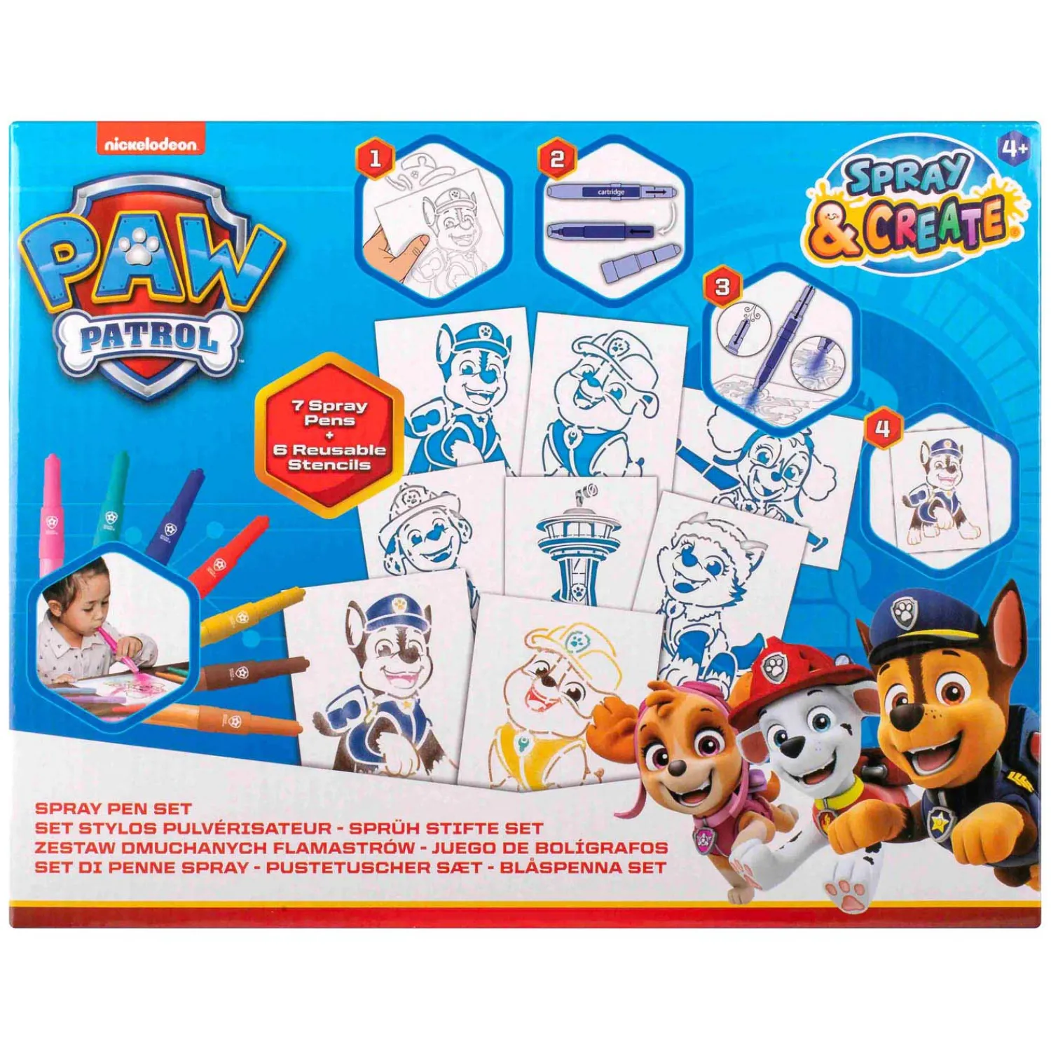 PAW Patrol Blaaspennen Set>Canenco