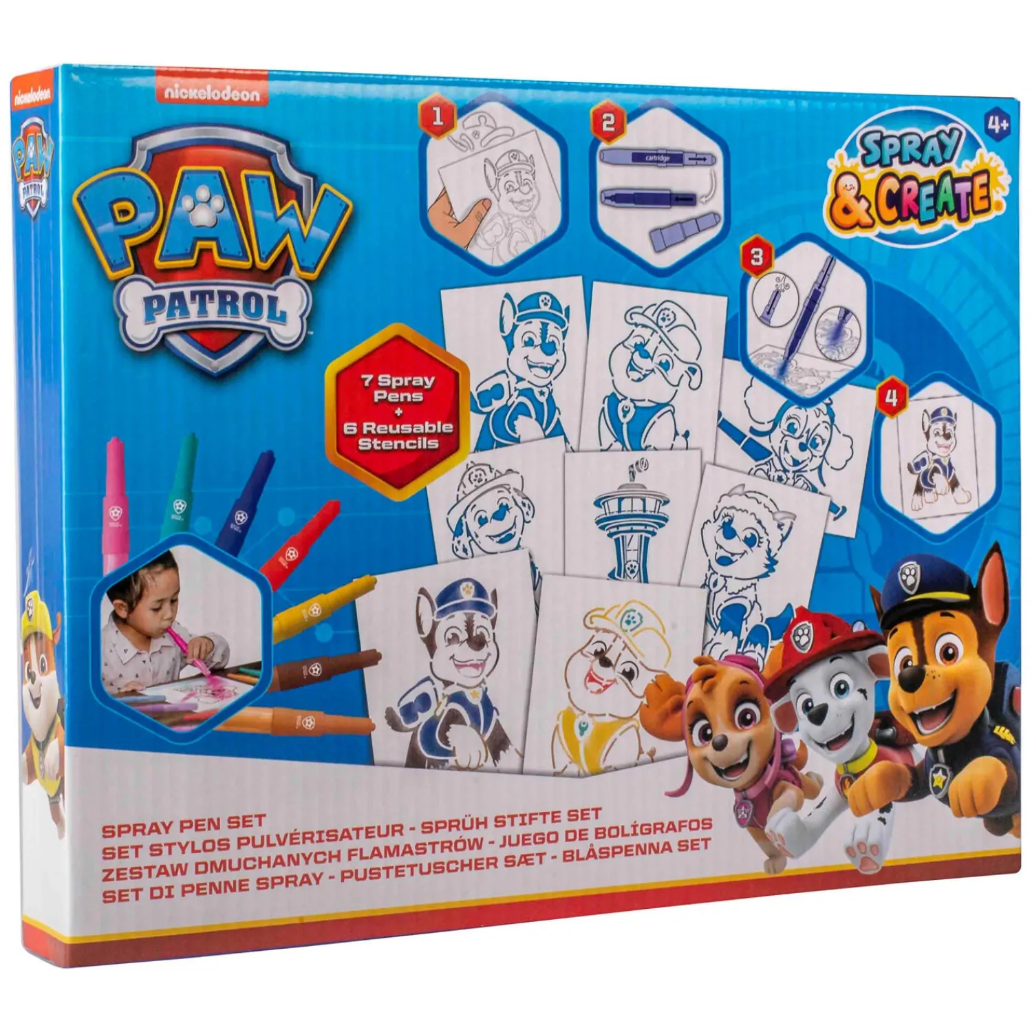 PAW Patrol Blaaspennen Set>Canenco