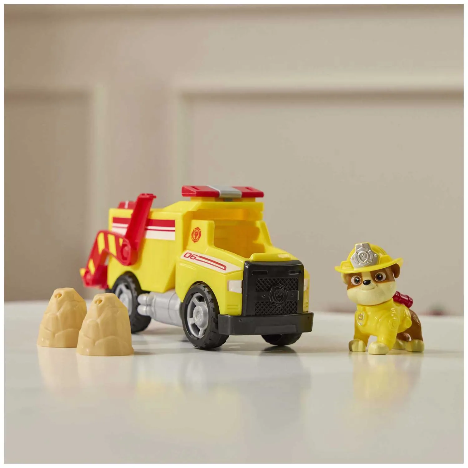 PAW Patrol Fire Rescue Voertuig - Rubble-Spin Master Best