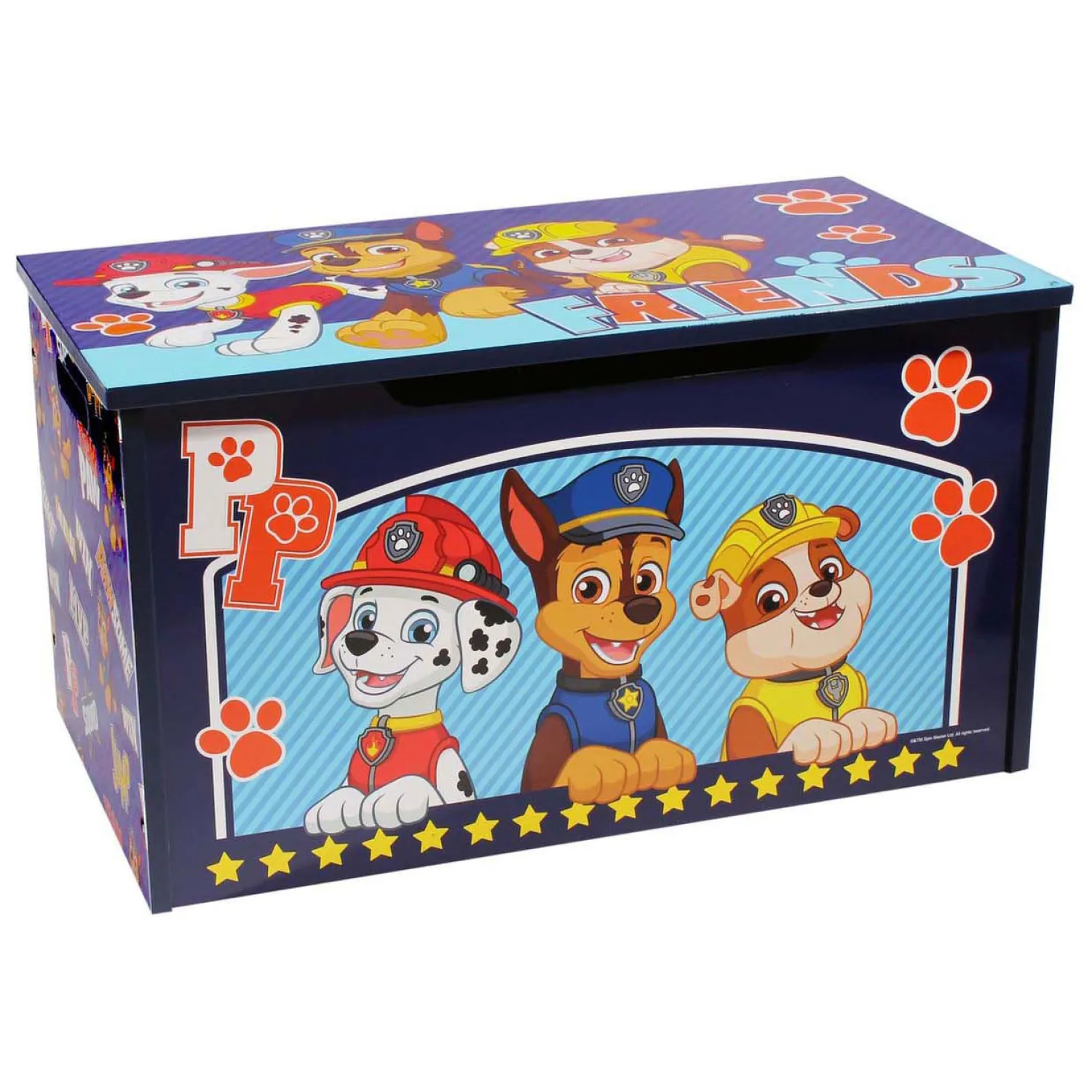 PAW Patrol Houten Speelgoedkist 55,5x29,5x30cm Outlet