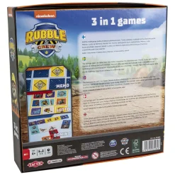 PAW Patrol Rubble & Crew 3in1 Memo Lotto Domino-Selecta Sale