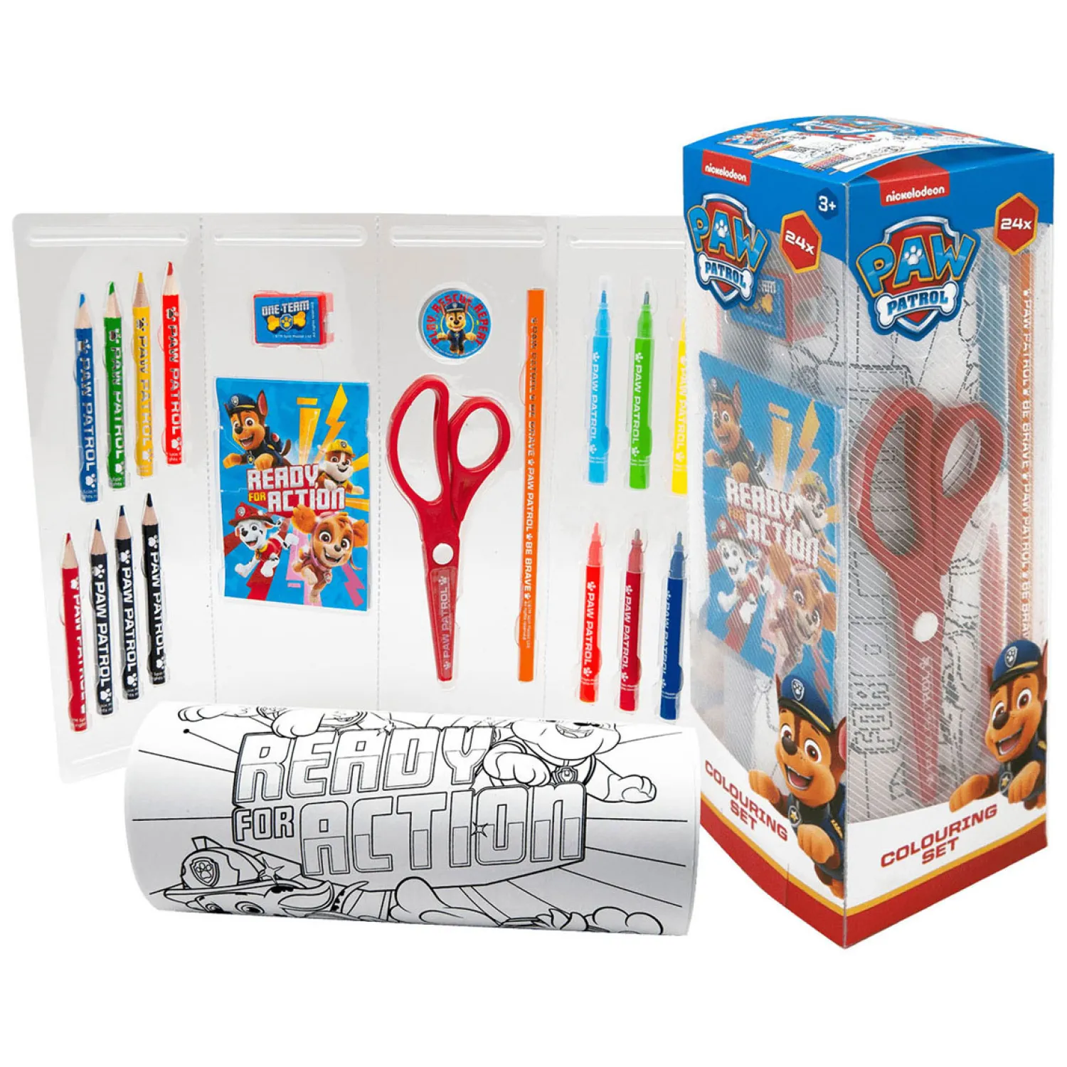 PAW Patrol Teken en Schrijf Toren, 24dlg. New