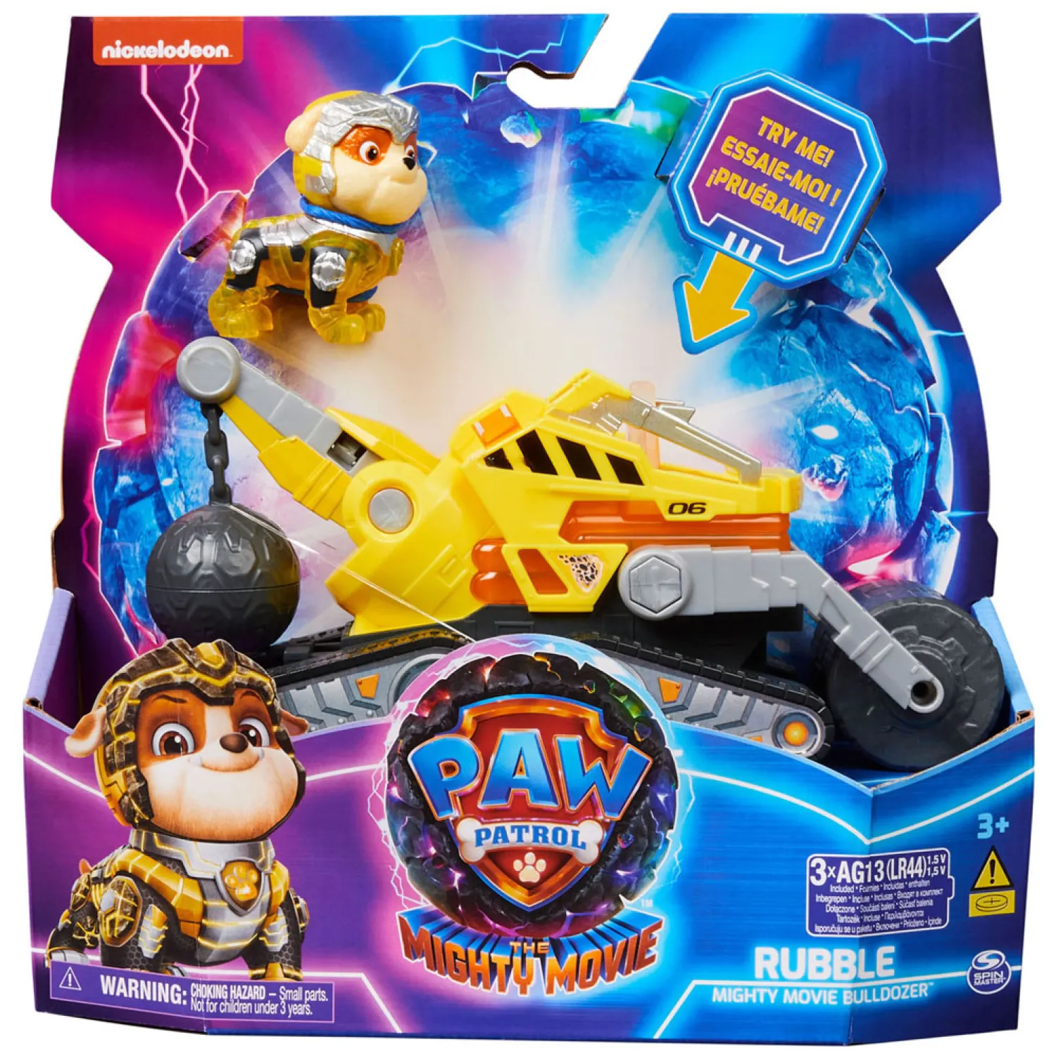 PAW Patrol The Mighty Movie Reddingsvoertuig - Rubble>Spin Master Online