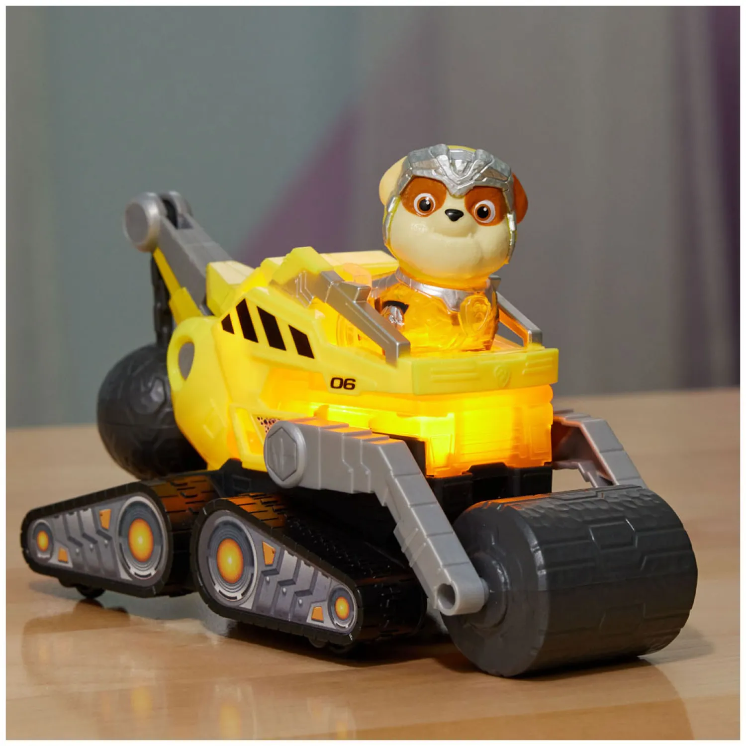 PAW Patrol The Mighty Movie Reddingsvoertuig - Rubble>Spin Master Online