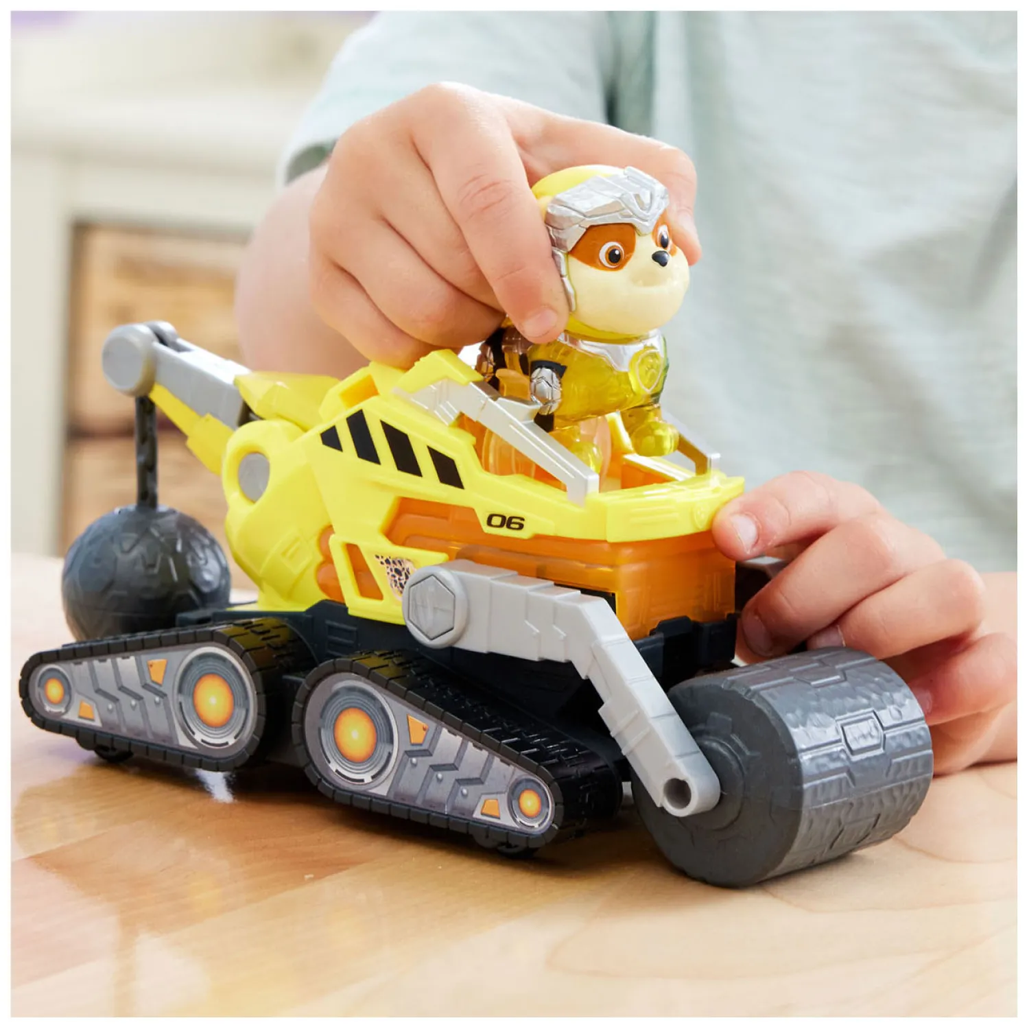 PAW Patrol The Mighty Movie Reddingsvoertuig - Rubble>Spin Master Online