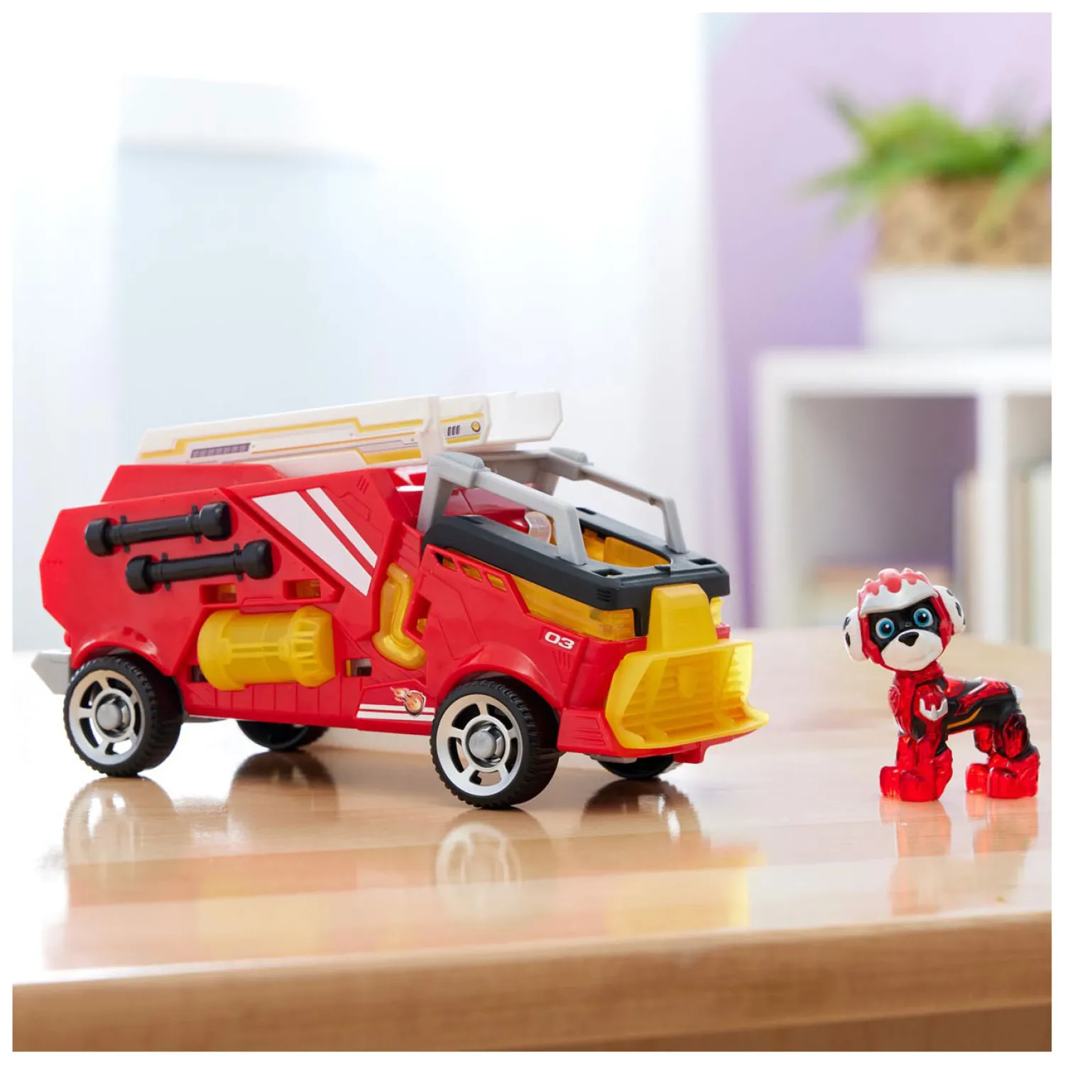 PAW Patrol The Mighty Movie Vehicles - Marshall>Spin Master Clearance