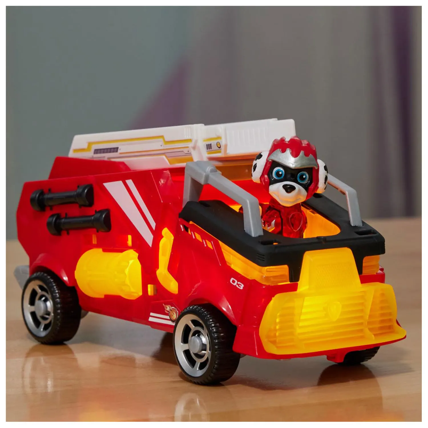 PAW Patrol The Mighty Movie Vehicles - Marshall>Spin Master Clearance