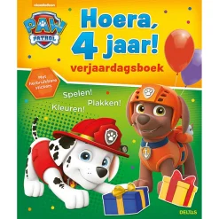Deltas PAW Patrol Verjaardagsboek - Hoera, 4 jaar! Best