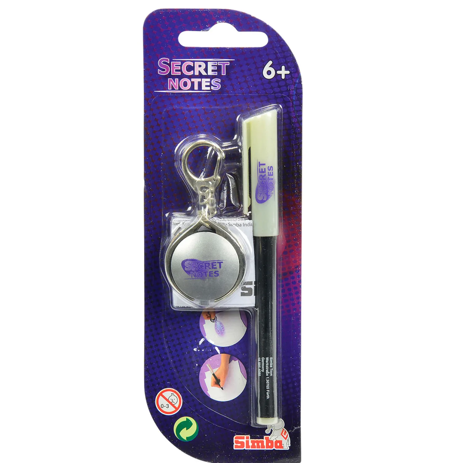 Simba Pen Geheimschrift met UV-licht