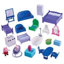 Peppa Pig Houten Poppenhuis met 9 Kamers-Spectron Discount