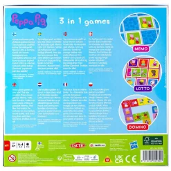 Selecta Peppa Pig 3n1 Memo Lotto Domino Online