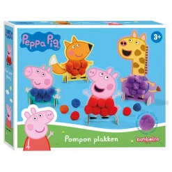 Peppa Pig Pompom Plakken-Bambolino Toys Online